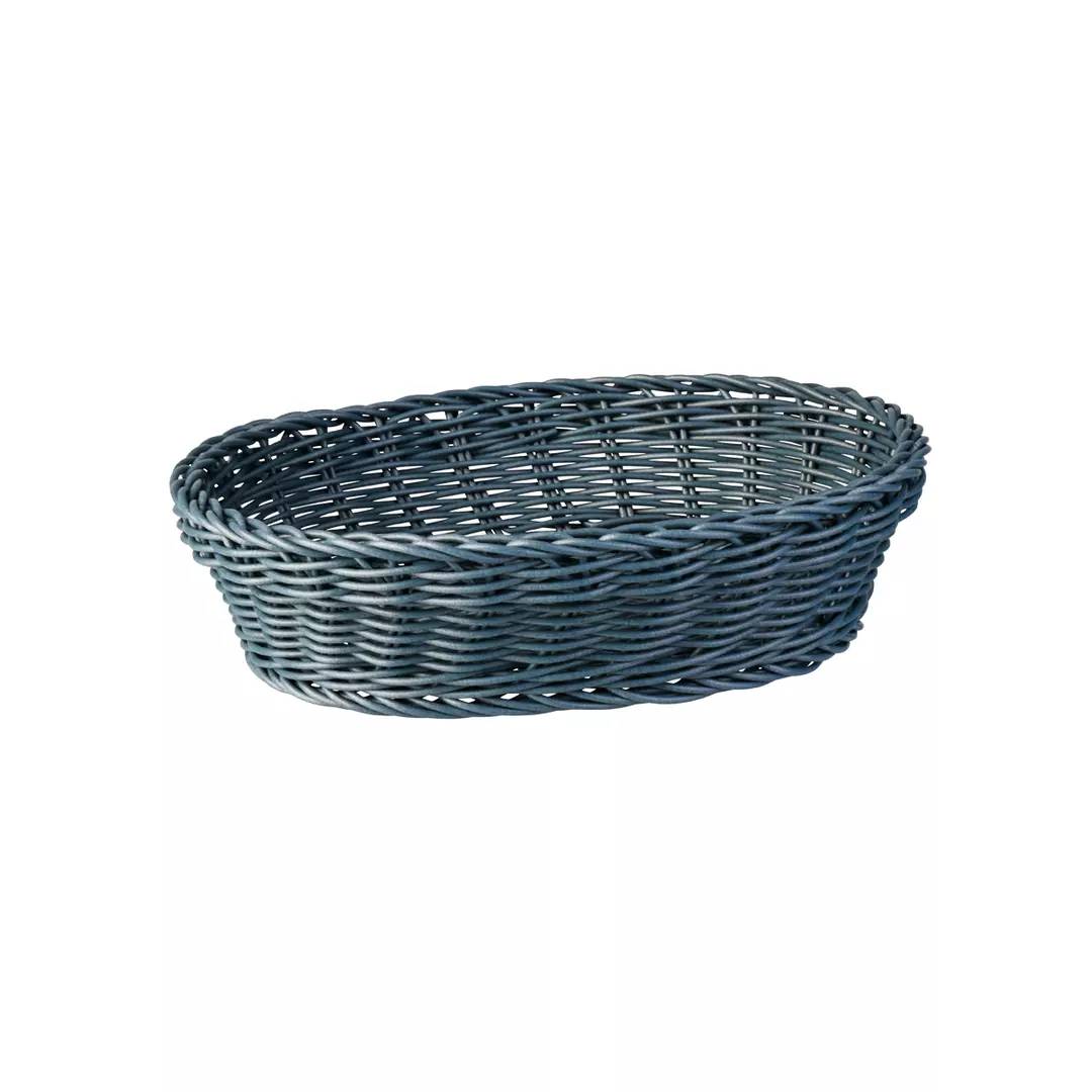 Trenton Oval Display Basket 180x240x70mm Grey
