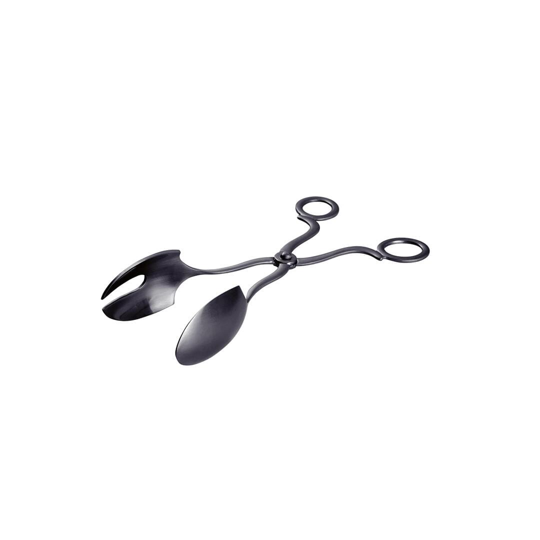 Trenton Deluxe Scissor Salad Tong - Black