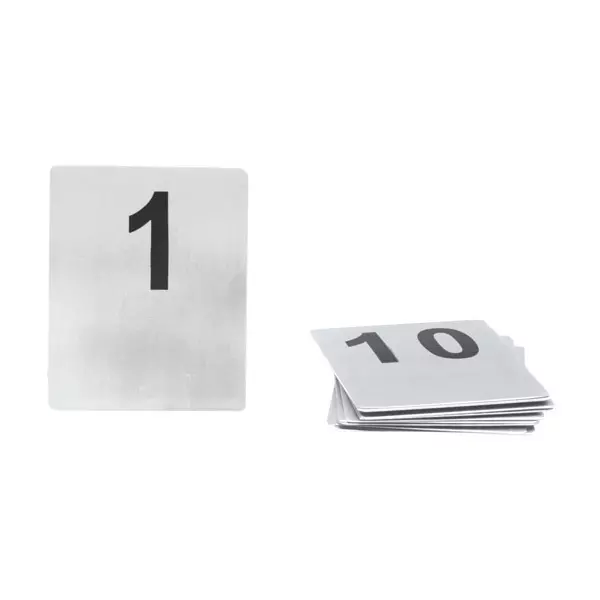 Trenton Flat Table Numbers - Set of 61-70