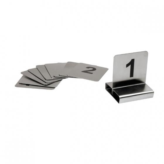 Table Number Holder & Small Numbers - Trenton International
