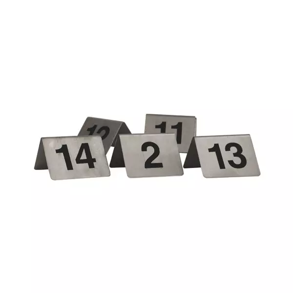 Trenton "A" Frame Table Numbers - Set of 41-50