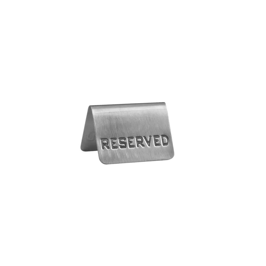 Trenton Reserved "A" Frame Table Sign 75x50mm