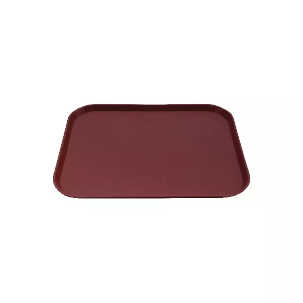 CaterRax Fast Food Tray Burgundy 69018-BU