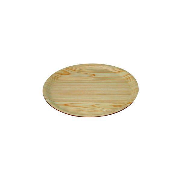Trenton Round Wood Tray - Birch 330mm