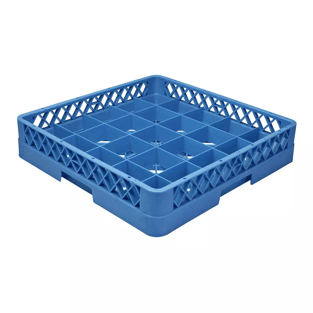 CaterRax 25 Compartment Glass Rack 500x500x80mm