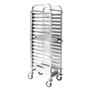 Sunnex Gastronorm Trolley - Fits 16 x 1/1 Size Trays