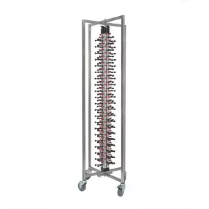 CaterRax Plate Trolley - 84 Plates 590x650x1950mm