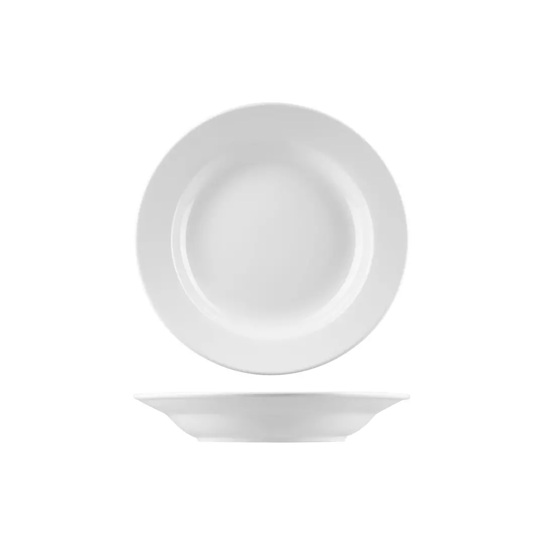 Australian Fine China Bistro Cafe & Tableware Soup Pasta Bowl Wide Rim 550ml