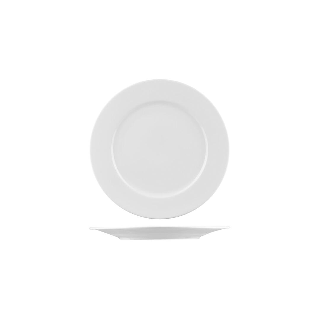 Bistro Round Plate - Wide Rim (B3800)