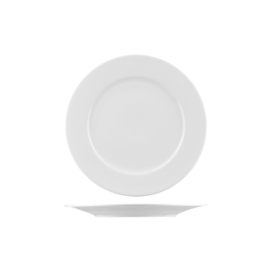 Bistro Round Plate - Wide Rim (B3844)