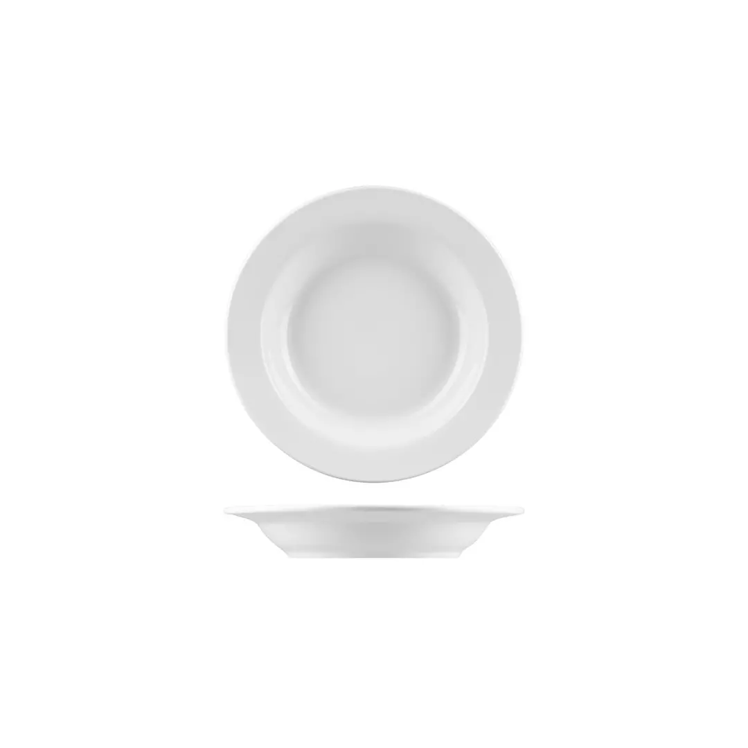 Australian Fine China Bistro Cafe & Tableware Soup Bowl Wide Rim 400ml
