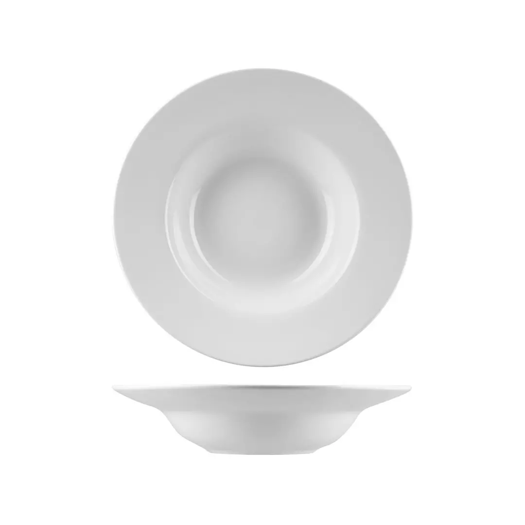 Australian Fine China Flinders Collection Classic Pasta Bowl Wide Rim 720ml