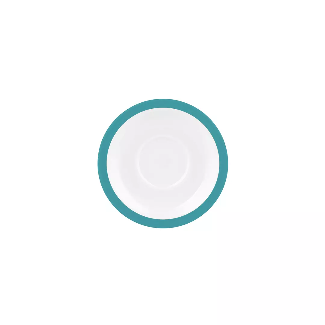 Australian Fine China Universal Saucer 146mm Aqua Foam Blue