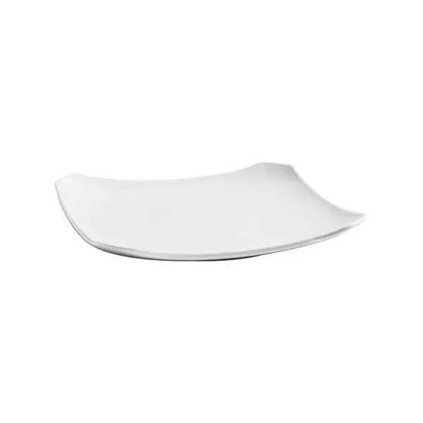 Australian Fine China Xtras Square Coupe Plate With Notched Corners