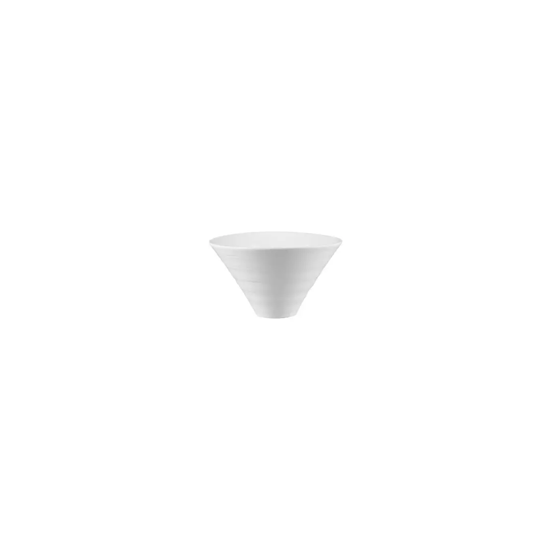 Australian Fine China Xtras Conical Ribbed Bowl 390ml