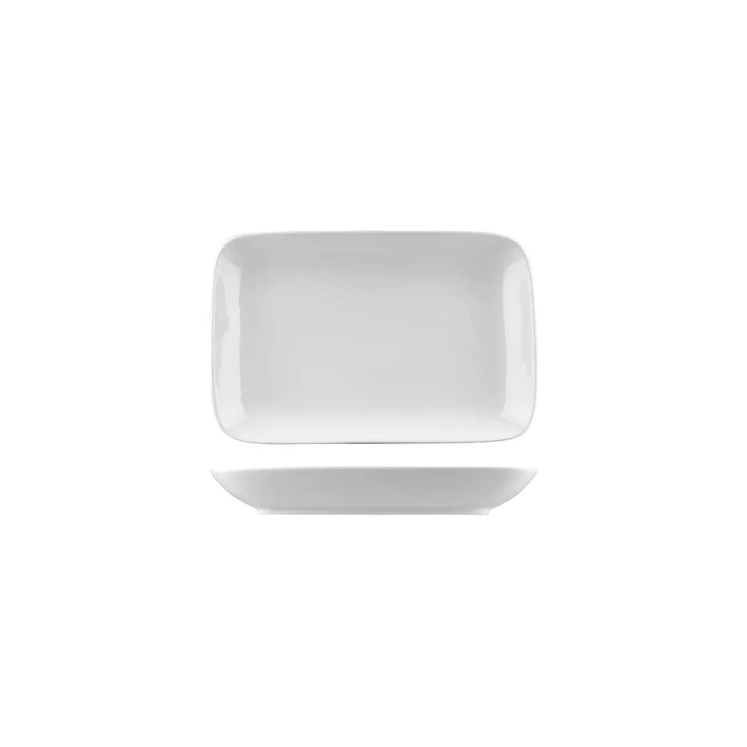 Australian Fine China Xtras Rectangular Coupe Plate White X4630