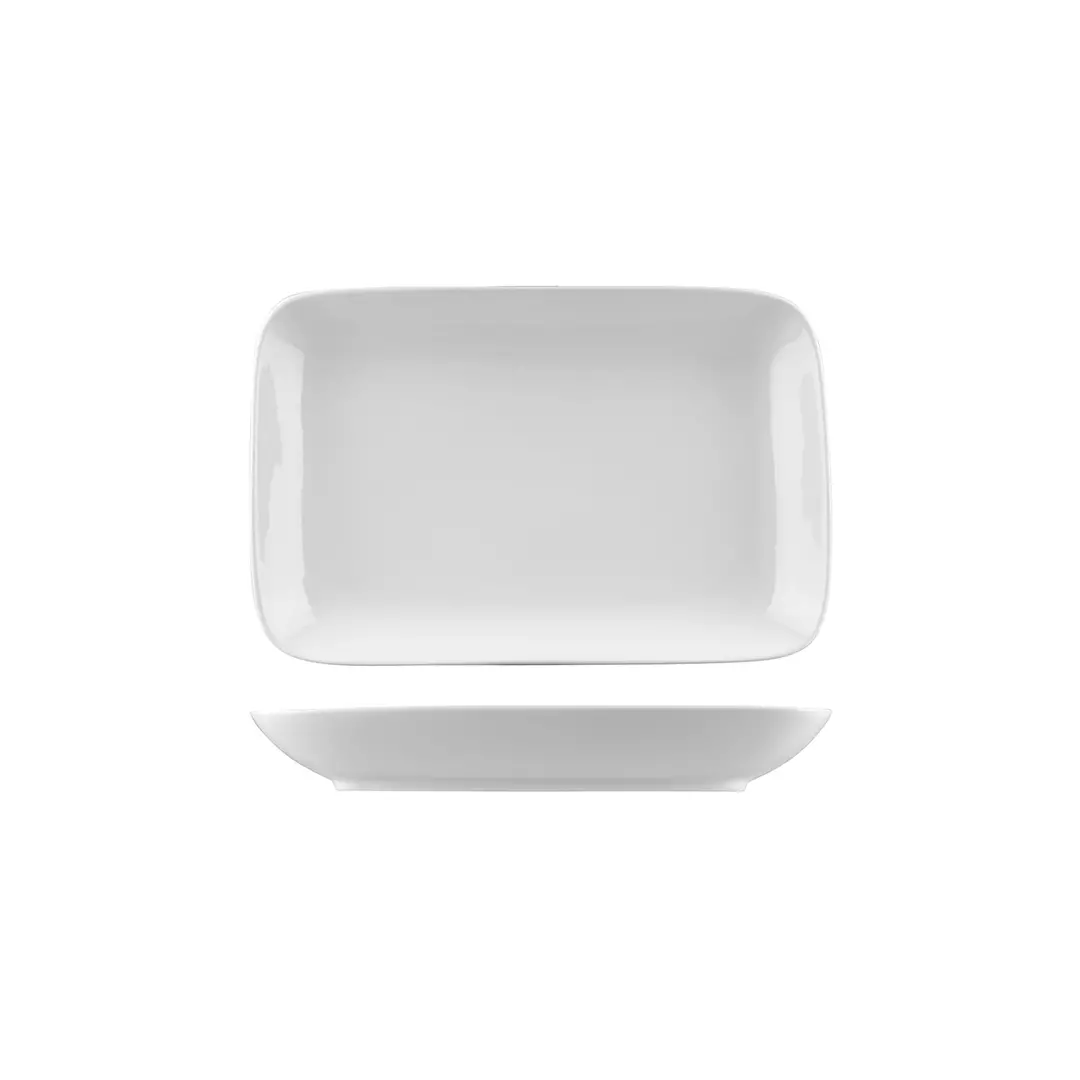 Australian Fine China Xtras Rectangular Coupe Plate White X4631