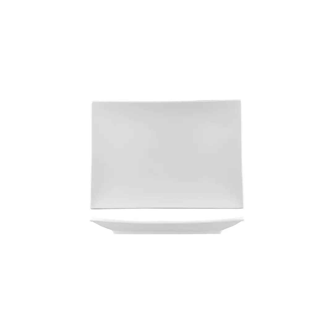 Australian Fine China Xtras Rectangular Sushi Plate White X4666