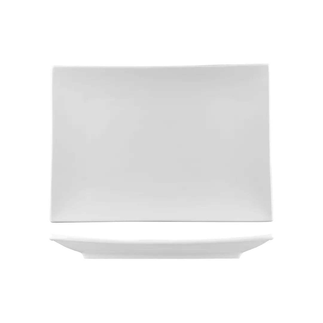 Australian Fine China Xtras Rectangular Sushi Plate White X4667