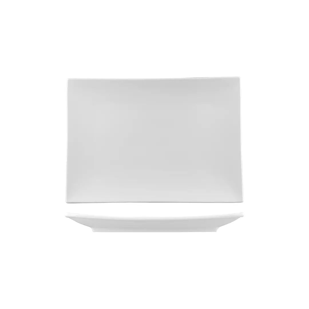 Australian Fine China Xtras Rectangular Sushi Plate White X4668