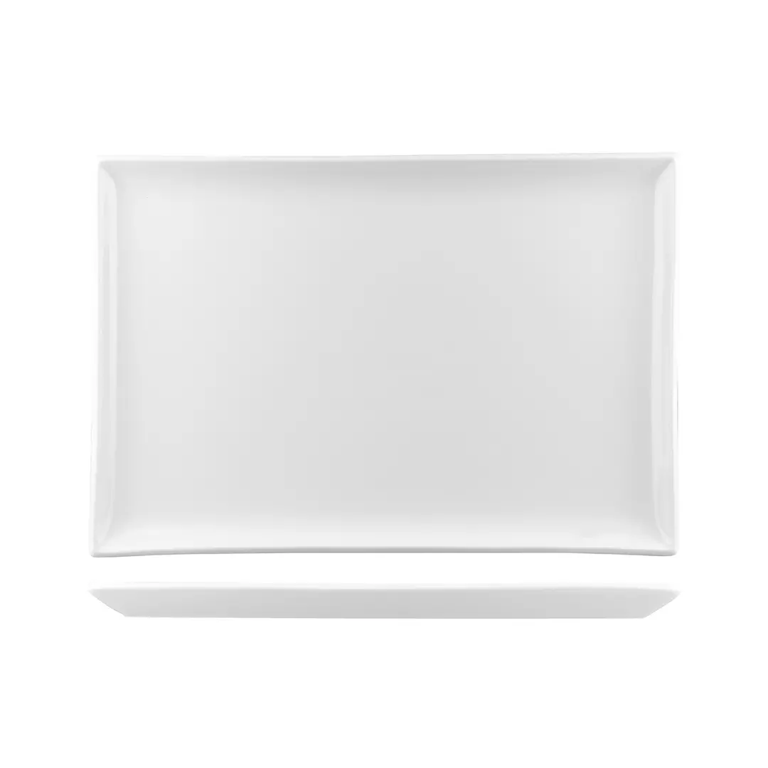 Australian Fine China Xtras Rectangular Flat Platter White X6820