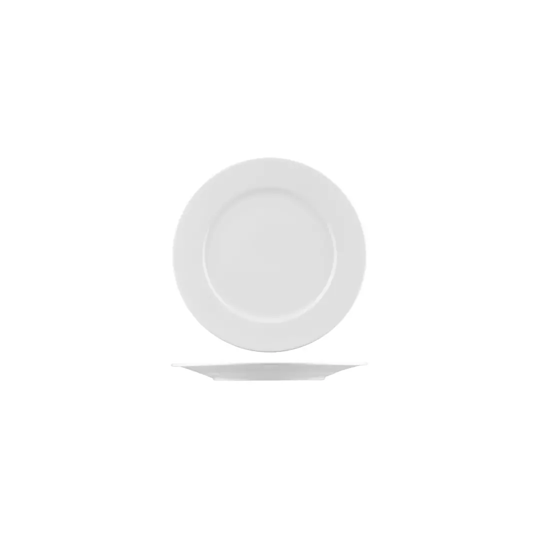 RAK Porcelain Banquet Round Plate Wide Rim 200mm
