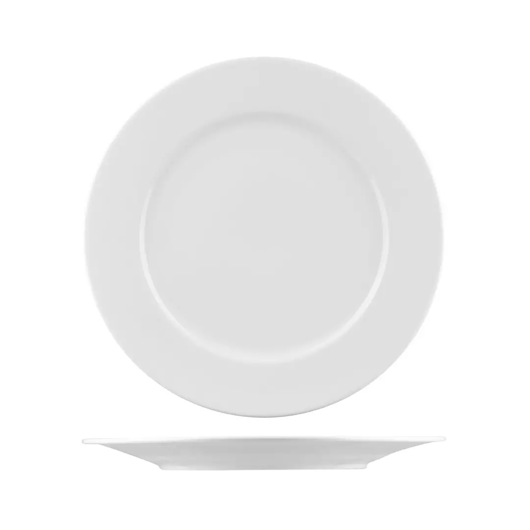 RAK Porcelain Banquet Round Plate Wide Rim 305mm