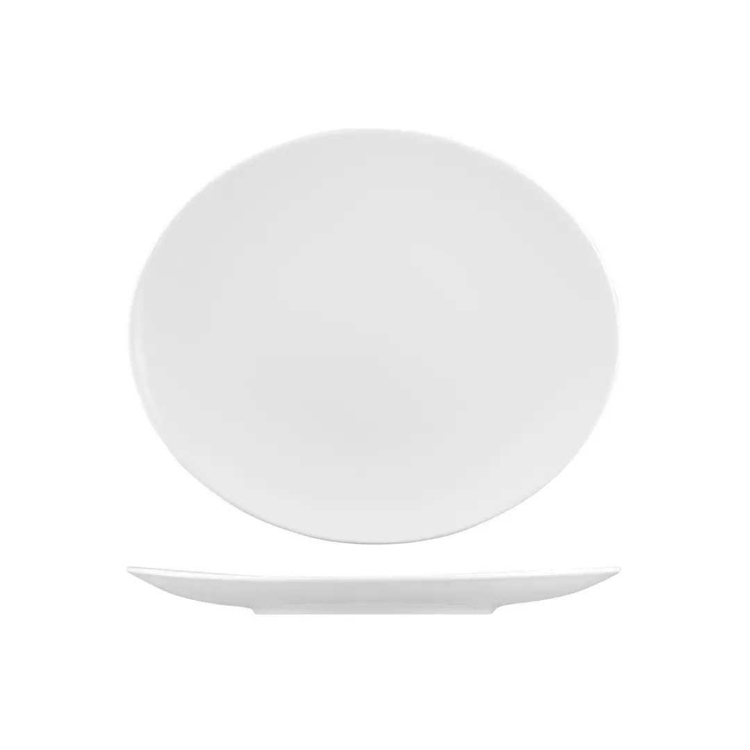 RAK Porcelain Banquet Oval Coupe Plate