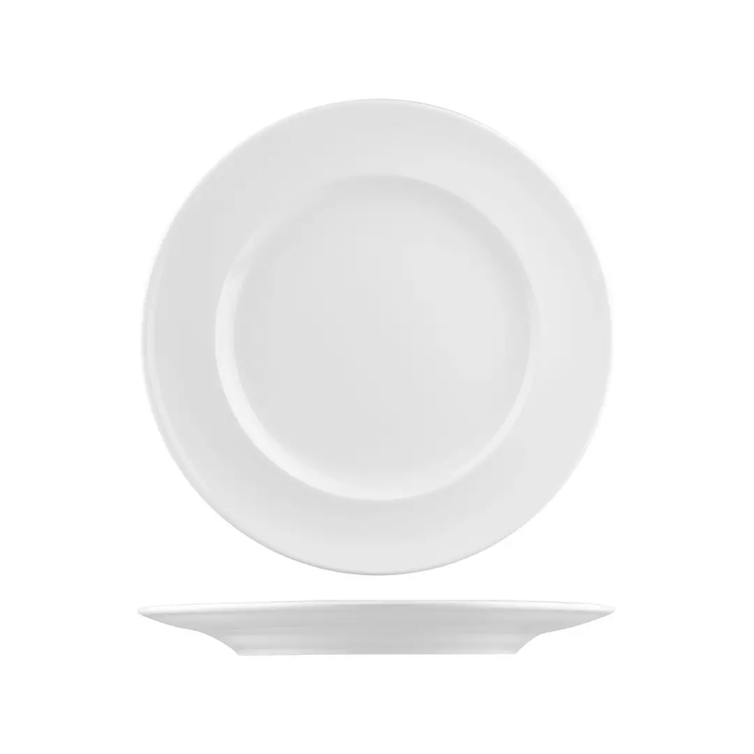 RAK Porcelain Classic Gourmet Round Plate Wide Rim 285mm