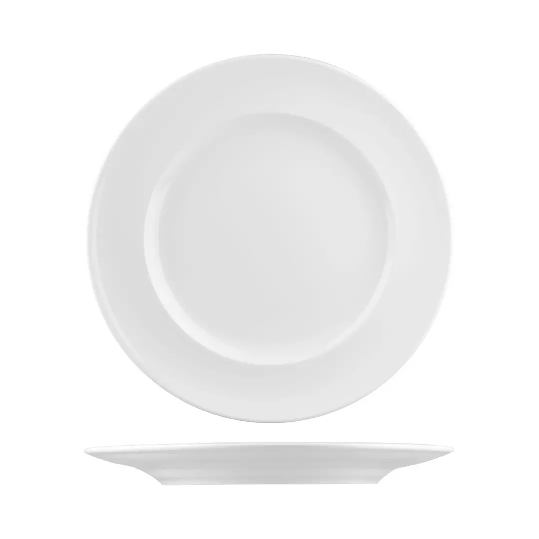RAK Porcelain Classic Gourmet Round Plate Wide Rim 300mm