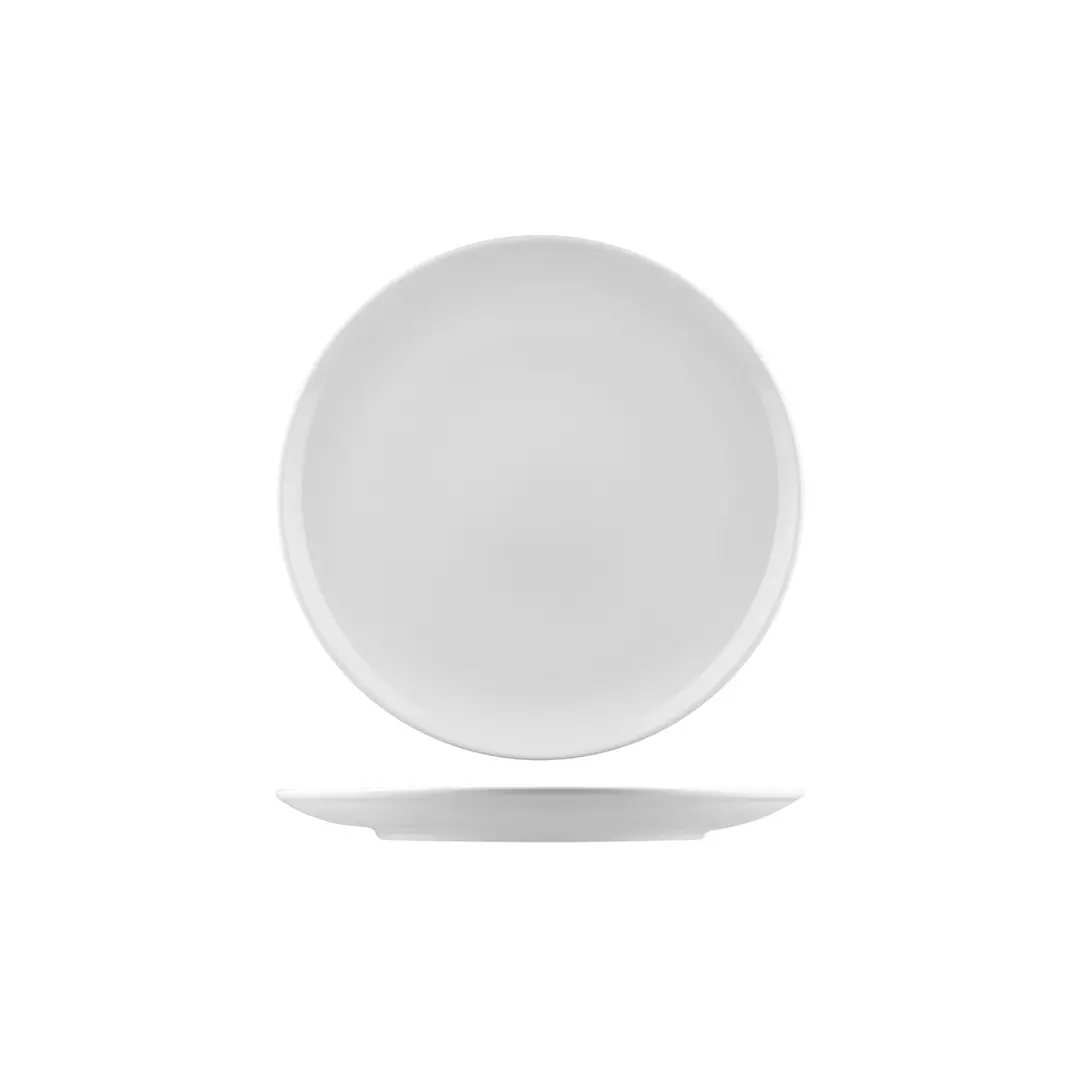 RAK Porcelain Nano Round Coupe Plate 240mm