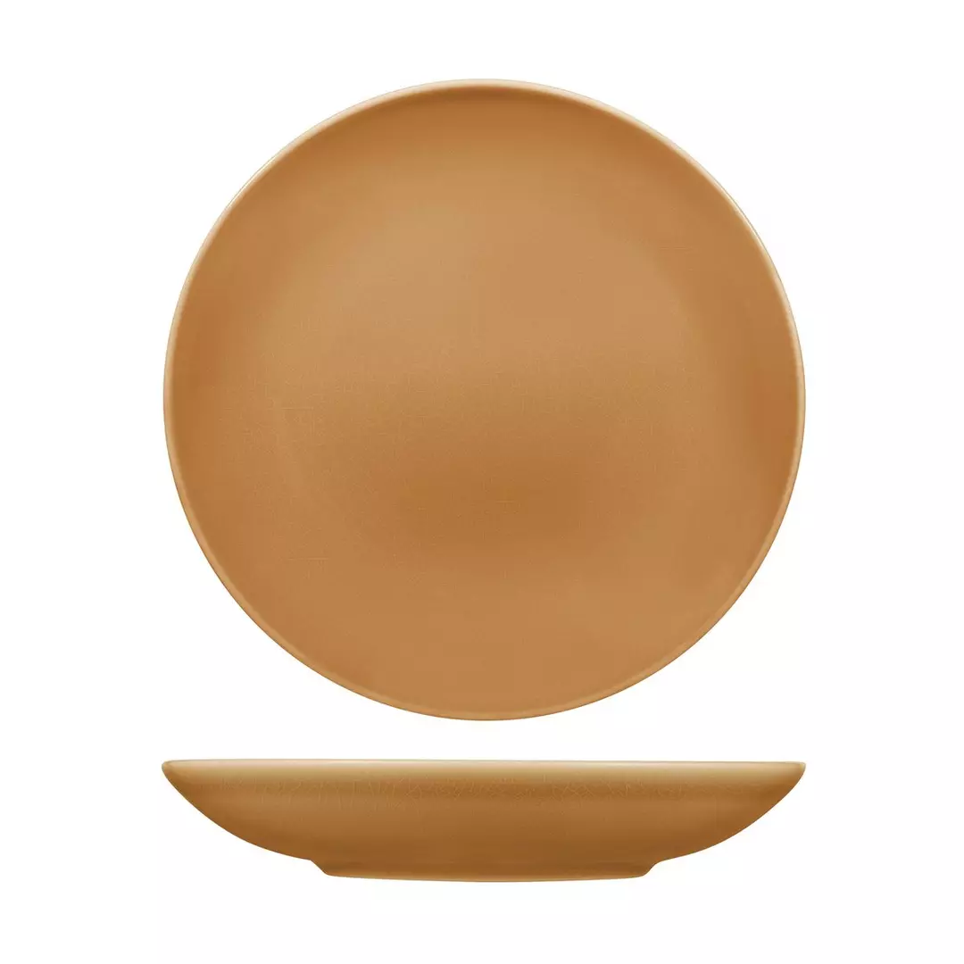 RAK Porcelain Vintage Beige Round Coupe Bowl 260mm