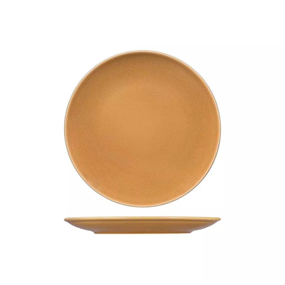 RAK Porcelain Vintage Beige Round Coupe Plate 240mm