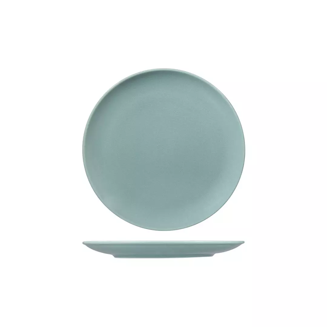 RAK Porcelain Vintage Blue Round Coupe Plate 210mm