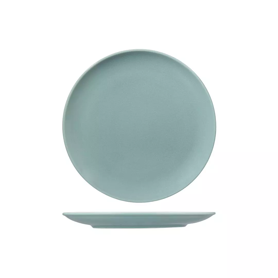 RAK Porcelain Vintage Blue Round Coupe Plate 240mm