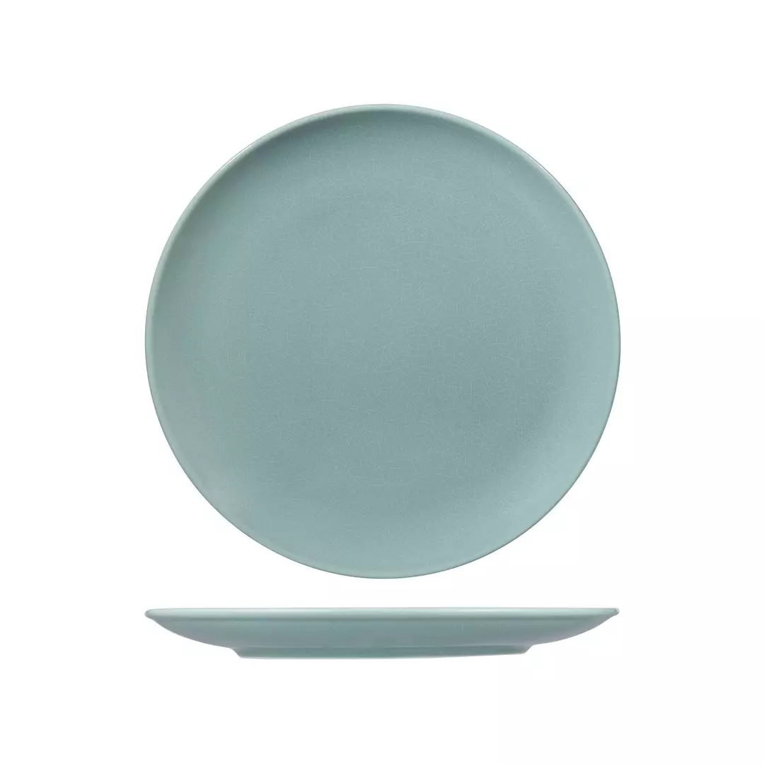 RAK Porcelain Vintage Blue Round Coupe Plate 270mm