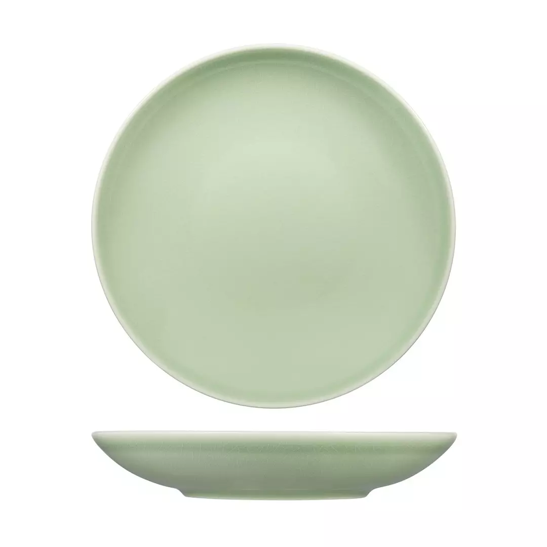 RAK Porcelain Vintage Green Round Coupe Bowl 260mm