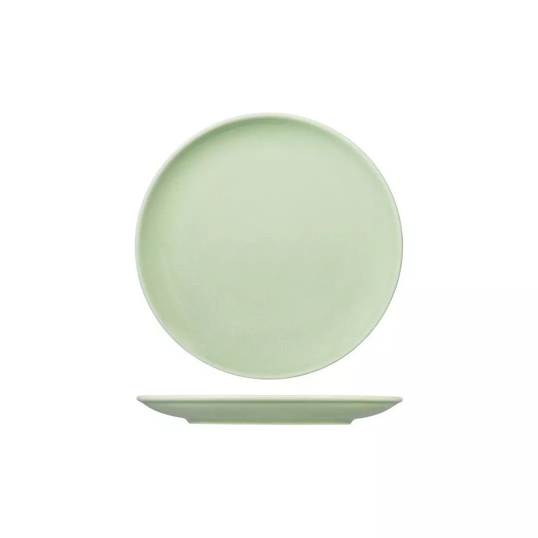 RAK Porcelain Vintage Green Round Coupe Plate 210mm