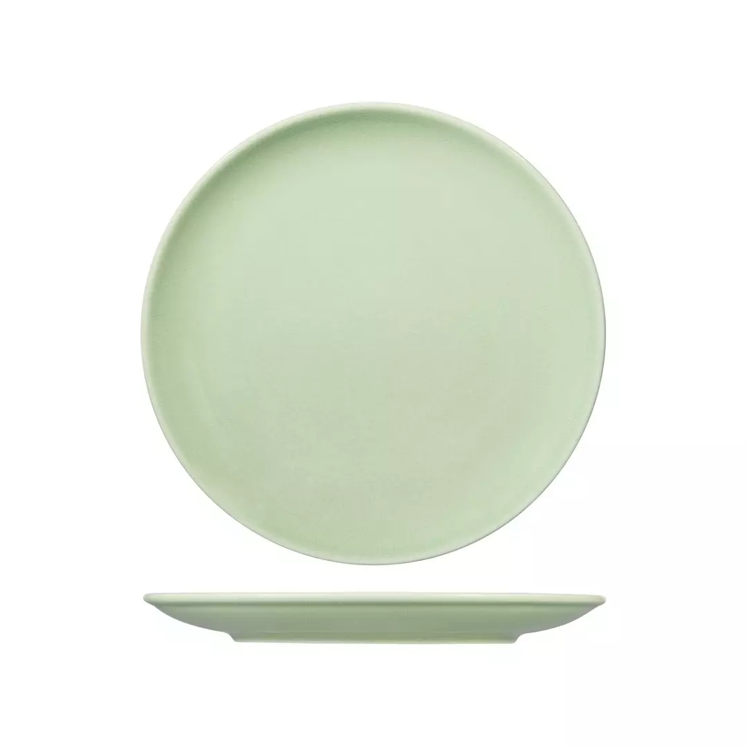 RAK Porcelain Vintage Green Round Coupe Plate 270mm