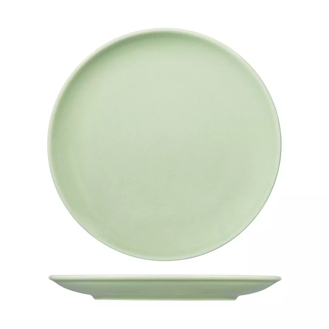 RAK Porcelain Vintage Green Round Coupe Plate 310mm