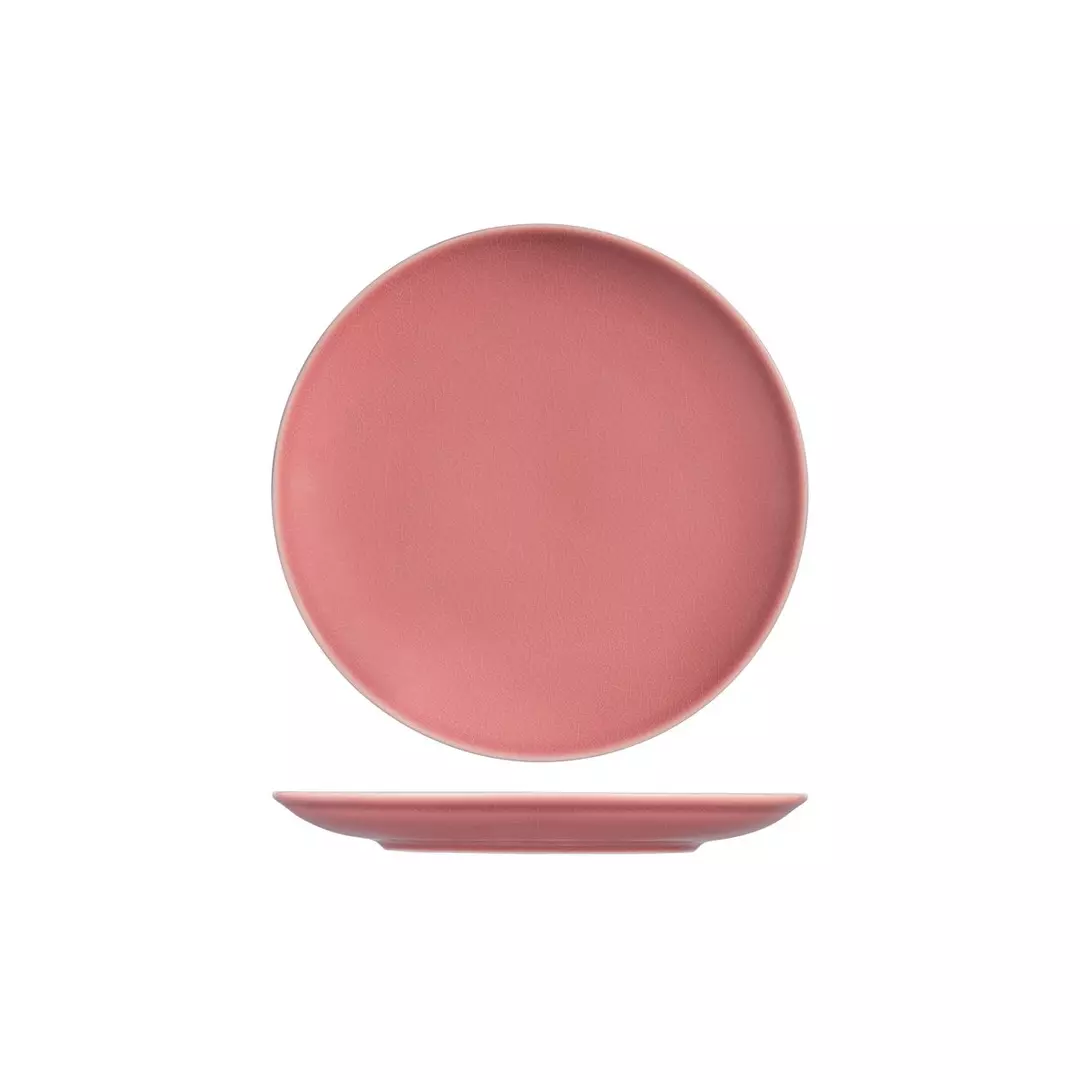 RAK Porcelain Vintage Pink Round Coupe Plate 210mm