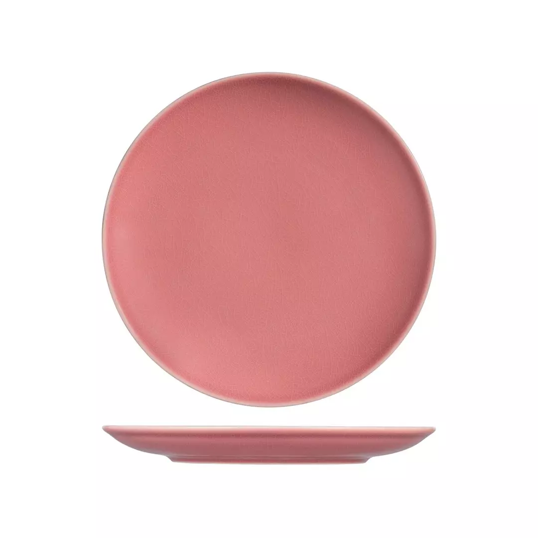 RAK Porcelain Vintage Pink Round Coupe Plate 270mm