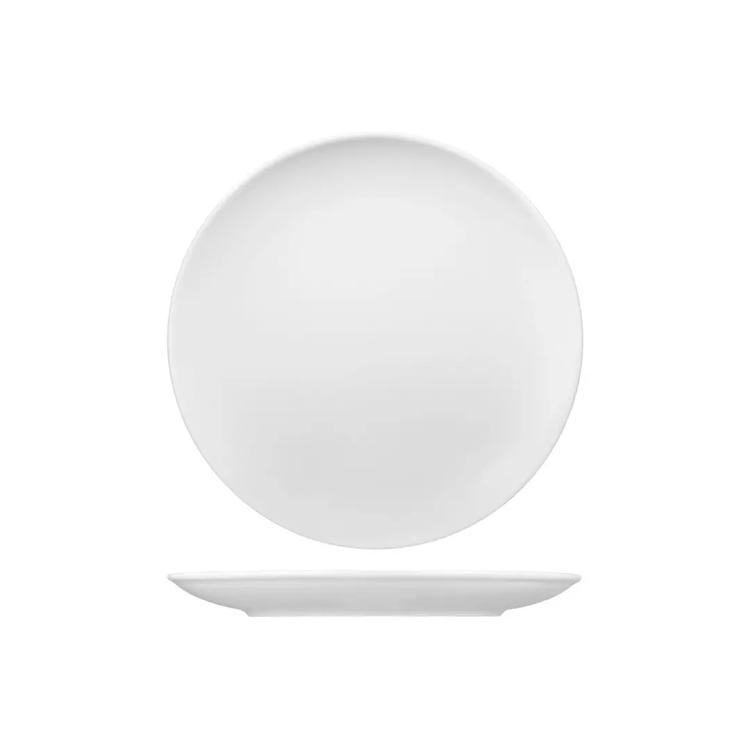 RAK Porcelain Vintage White Round Coupe Plate 240mm